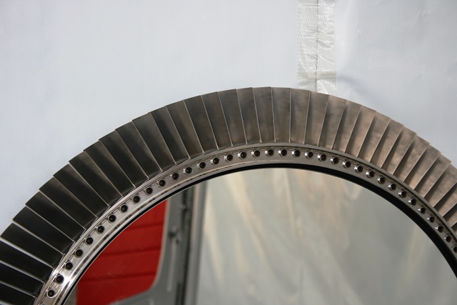 Rolls Royce hand polished Jet fan blade mirror1